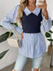 Caprice - Stijlvolle Blouse met Blokstrepen
