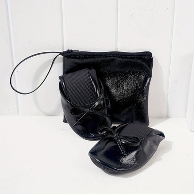 Sophie | Chique zwarte strik balletflats
