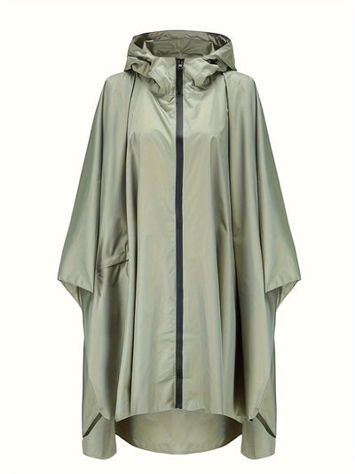 Lotte | Waterproof rain poncho with hood