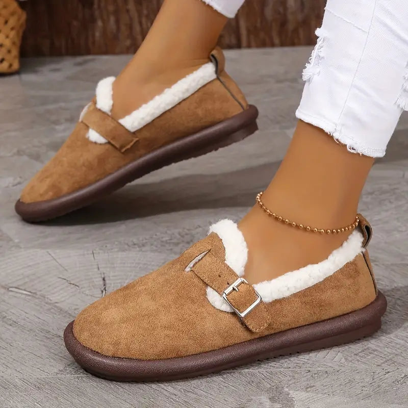 Imke - Comfortable Furry Sandals for Women