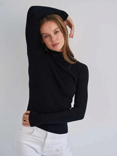 Elenya - Ribbed Turtleneck