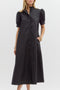 Larsa Maxi Jurk – Tijdloze elegantie met een speelse twist