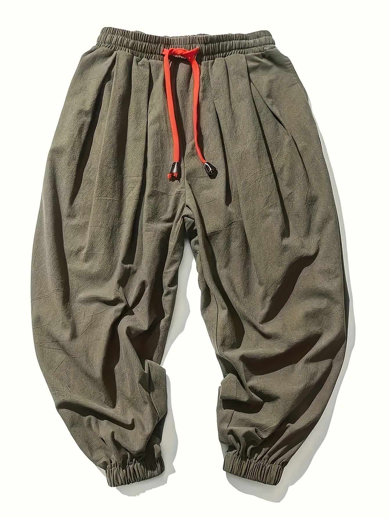 Lucas | Casual wide beach pants with drawstring