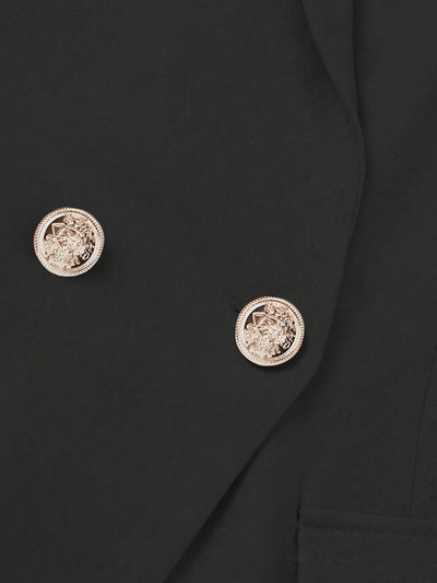 Gisla - Elegant Solid Color Two-Piece Blazer Set