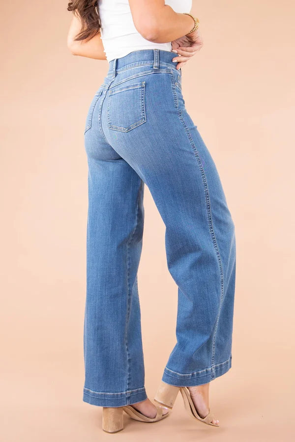Taniah - Trendy wijde broek voor Vrouwen