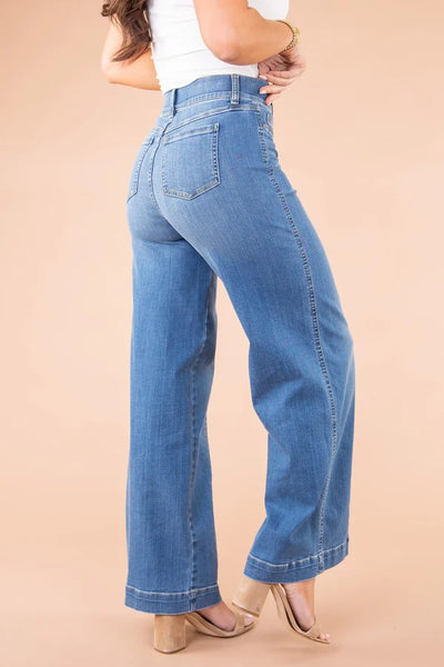 Taniah - Trendy wijde broek voor Vrouwen