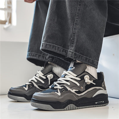 Geometrische sportieve sneakers - casual en trendy