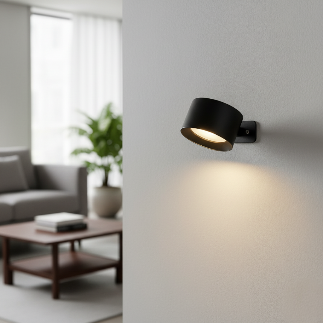Zyvra - Dimmable Battery Powered LED Wall Light