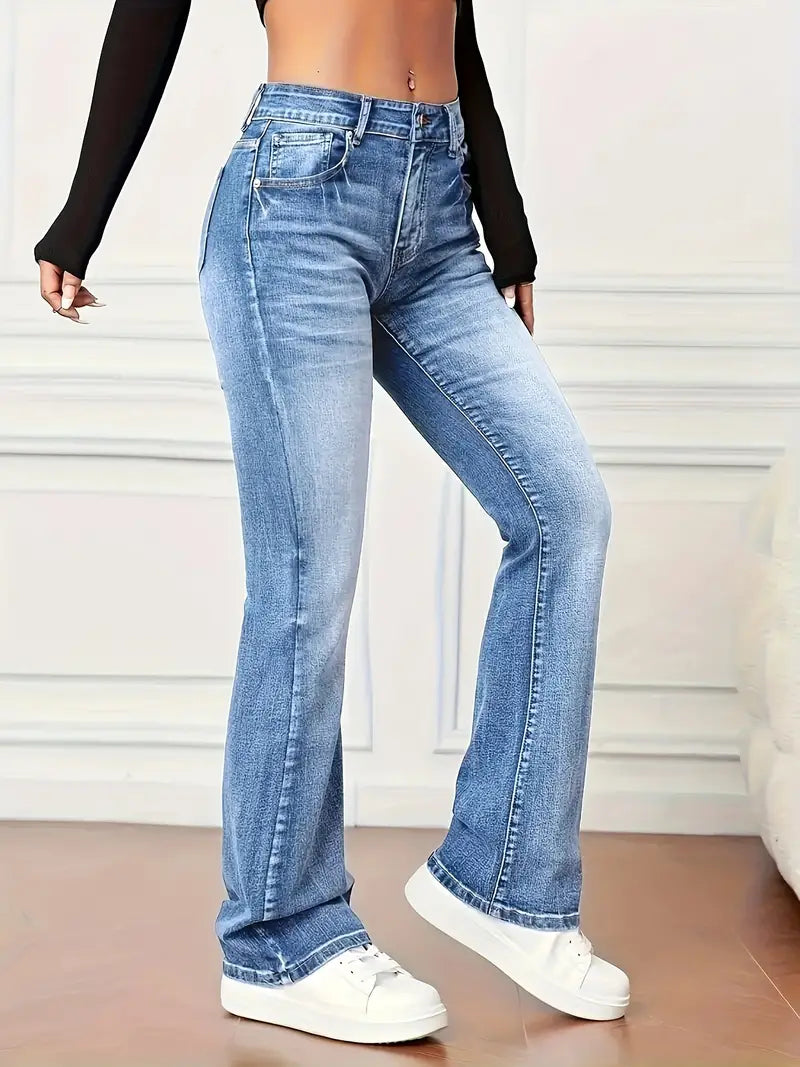 Lotte | Flared jeans with stretch