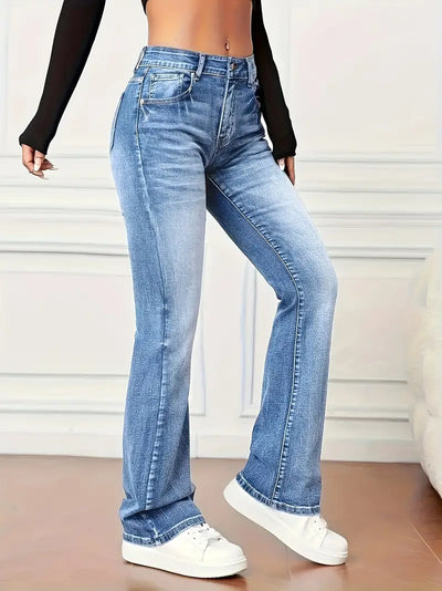 Lotte | Flared jeans with stretch