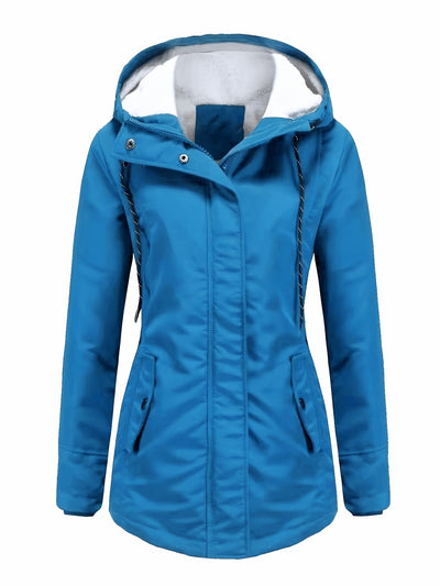 Sophie | Stevige lange parka met capuchon