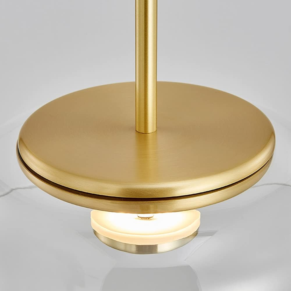 Orlenra - Glass LED Pendant Light for Dining Room