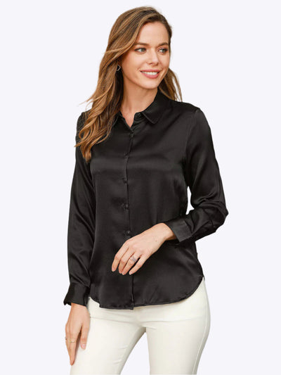 Genoveva - Elegante Utility Look Dames Colshirt