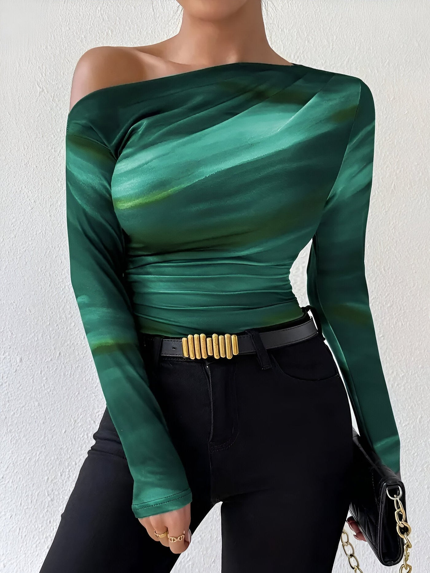 Billie - Stijlvol T-shirt met Lange Mouwen