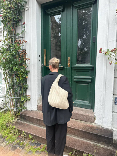 Geweven handtas als must-have
