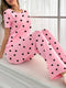 Nina | Hartjesprint dames pyjama set