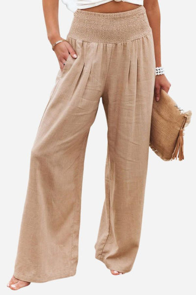 Autumn - Katoenen Broek met Hoge Taille