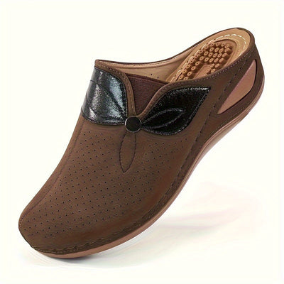 Sarah | Damesklompen met comfortabele zool en sleehak