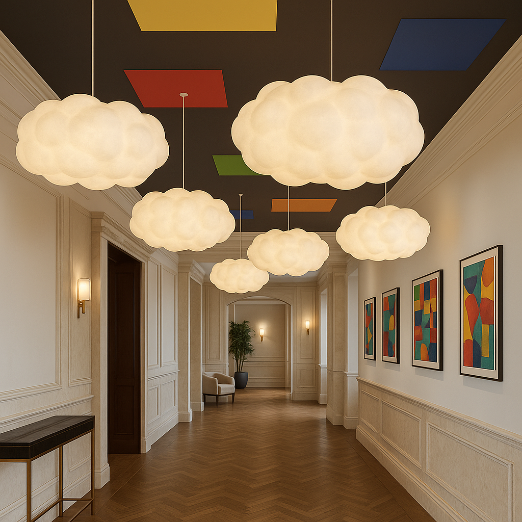 Aurelio – Cloud Shaped Hanging Lamp