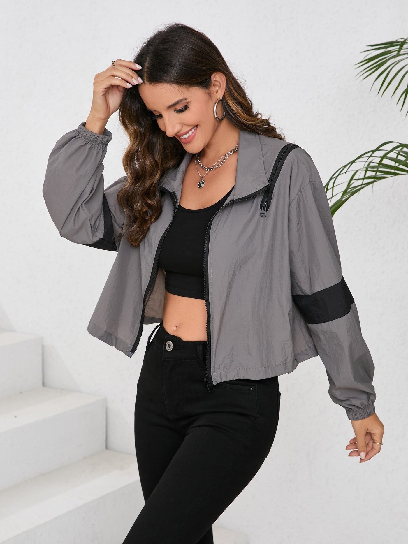 Emma | Fashionable windbreaker for women