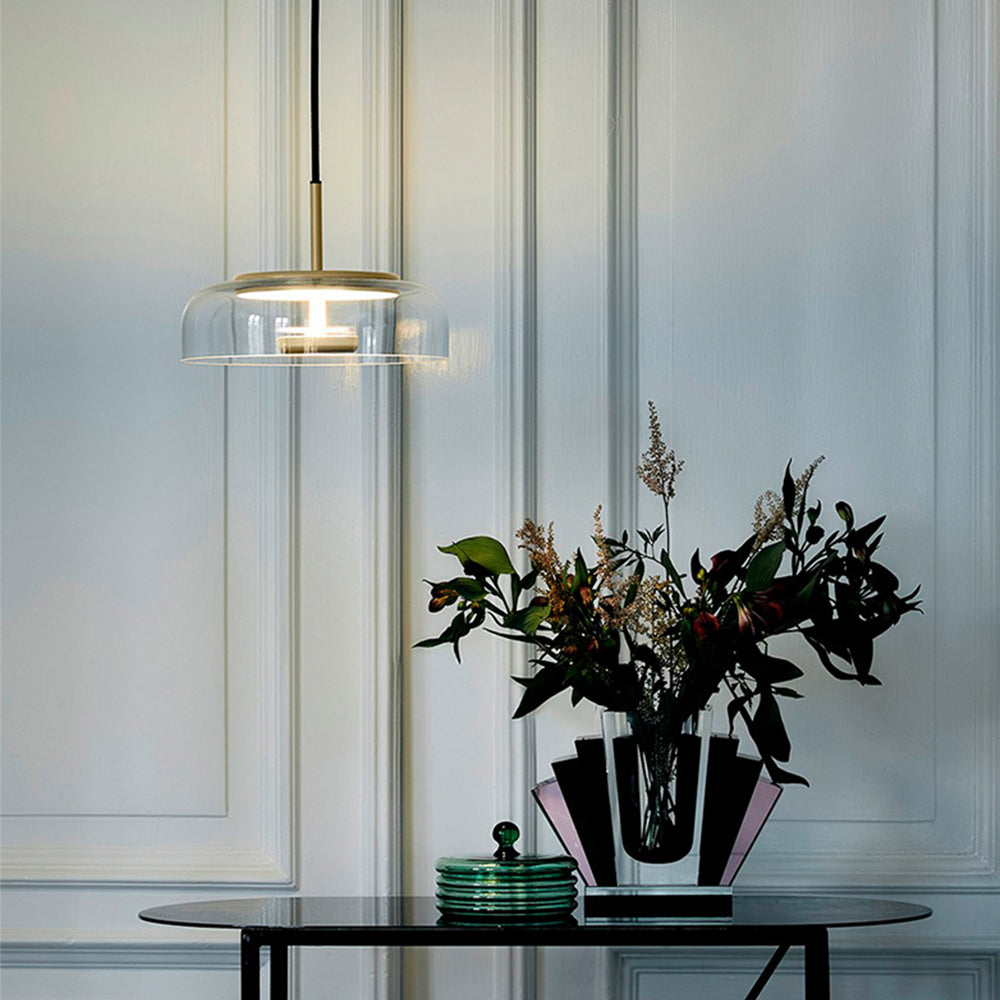 Orlenra - Glass LED Pendant Light for Dining Room