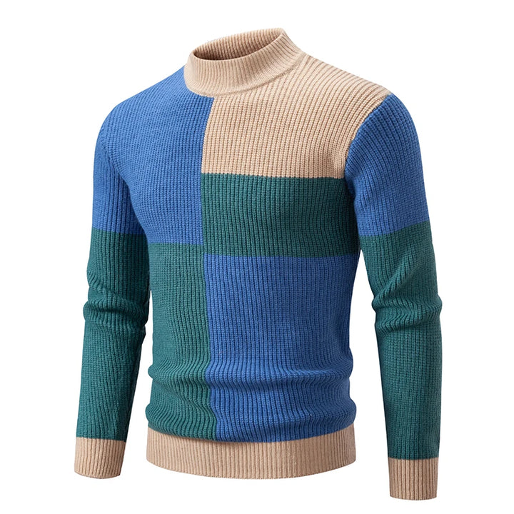 Milan | Luxe Colorblock Trui