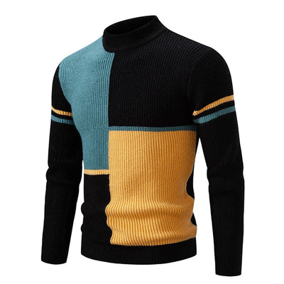 Milan | Luxe Colorblock Trui