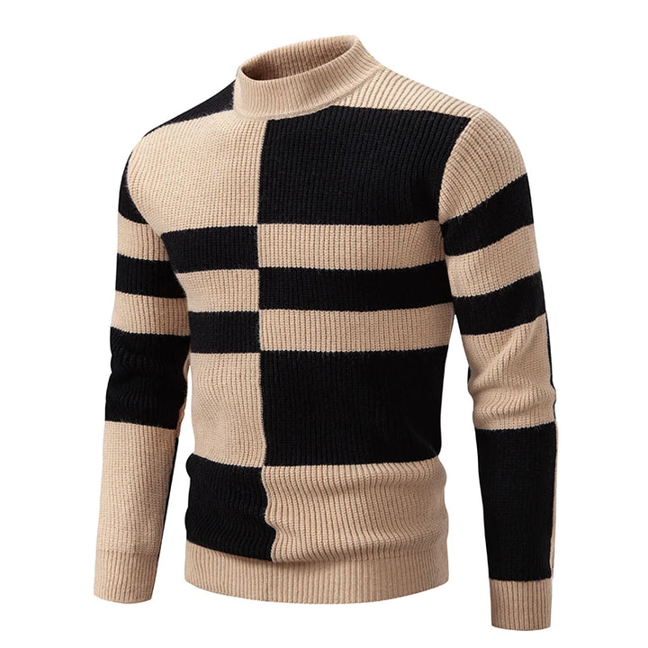 Milan | Luxe Colorblock Trui