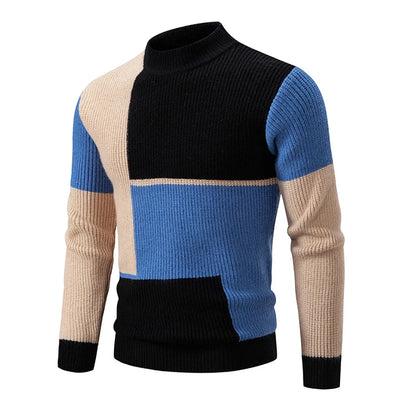 Milan | Luxe Colorblock Trui