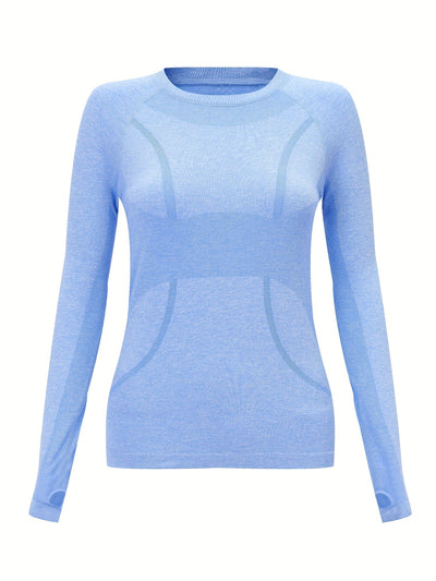 Nina | Sneldrogend hardloopshirt met lange mouwen