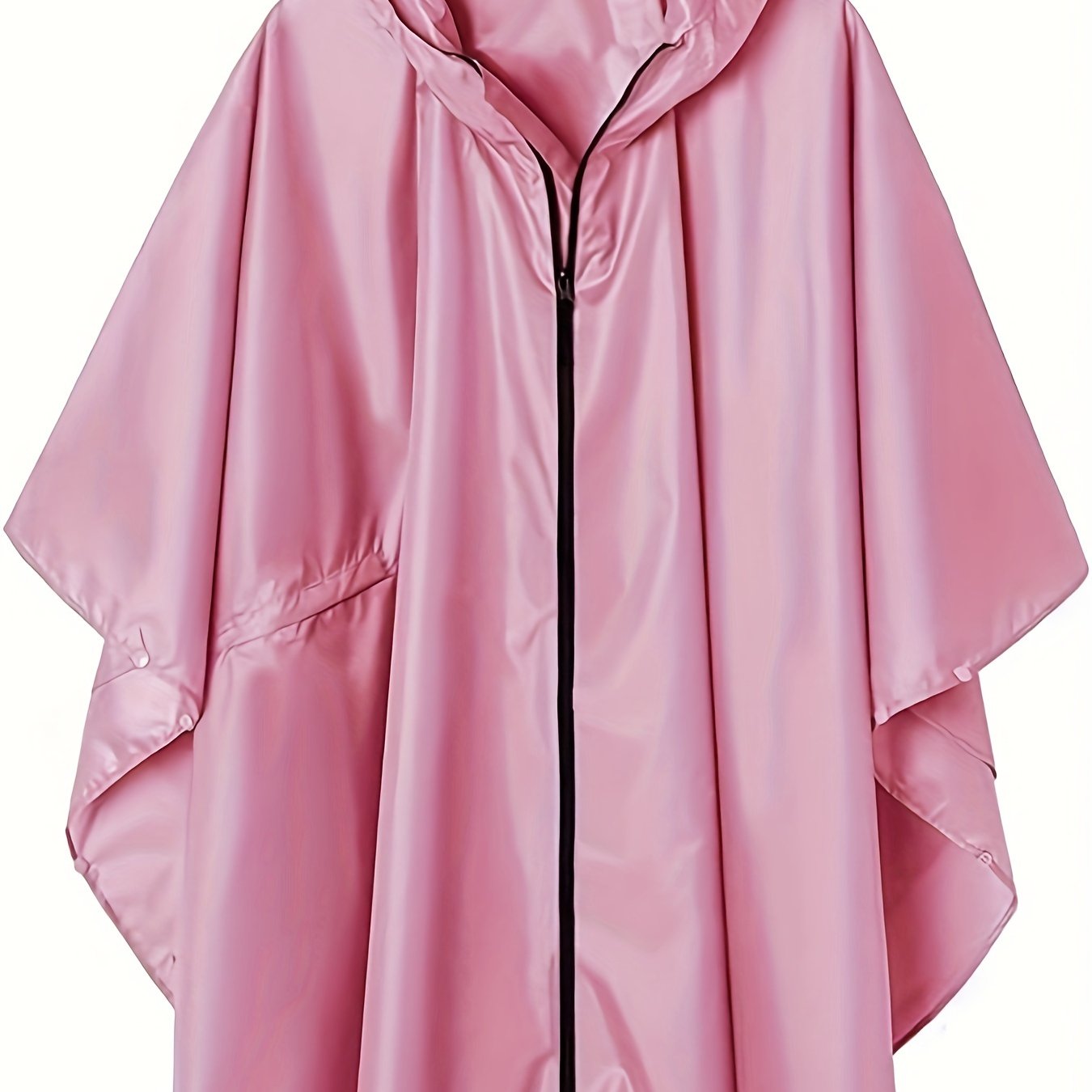Nina | Waterdichte damesregenponcho met capuchon en zakken