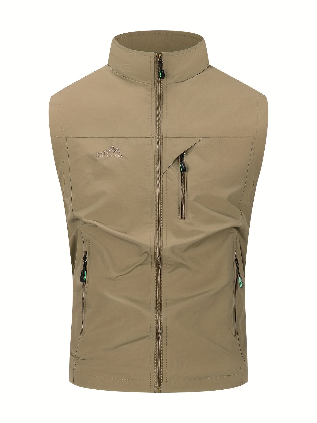 Eva | Sleeveless vest with zip pockets