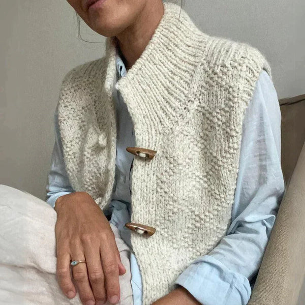 Anja - Het elegante mouwloze vest