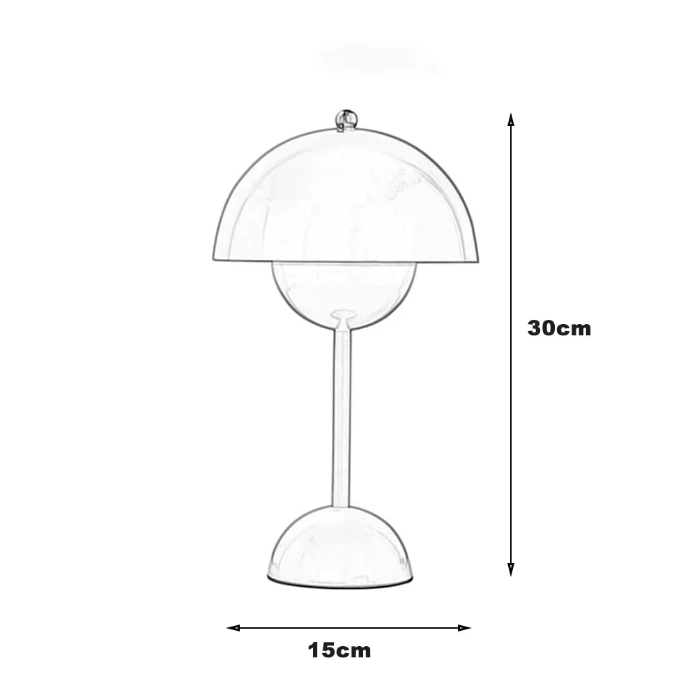 Elyndor – Scandinavian Designer Wireless Dimmable Table Lamp