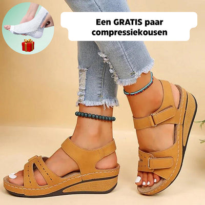 Fashionable orthopedic sandals for summer