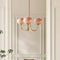 Piora - Pink Glass Bubble Chandelier
