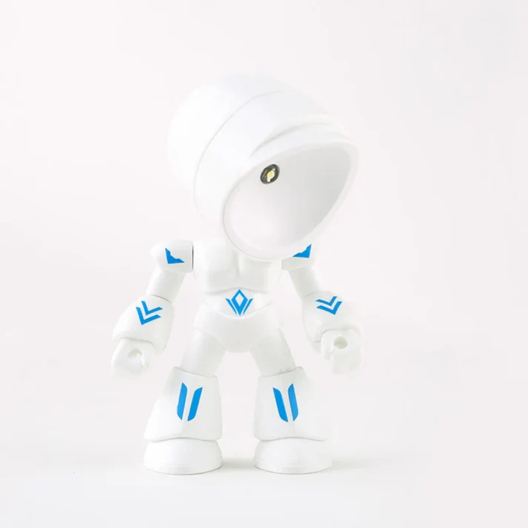 Novaryn – Modern Robot Inspired LED Table Lamp 1 Light