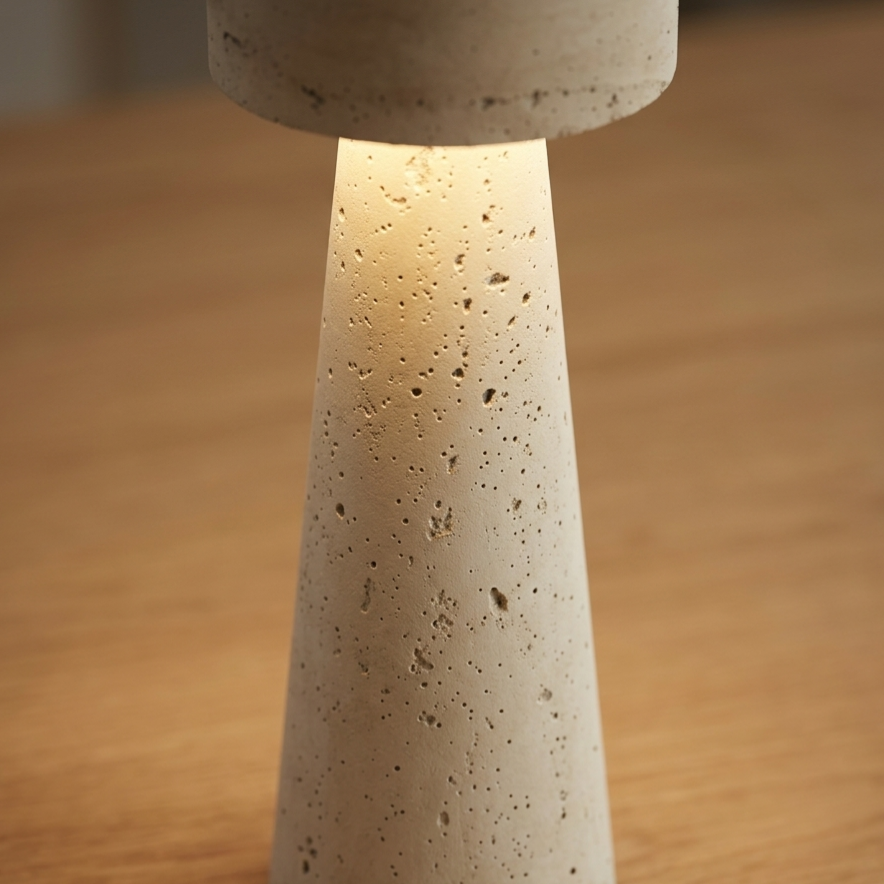 Andren – LED Travertine Table Lamp