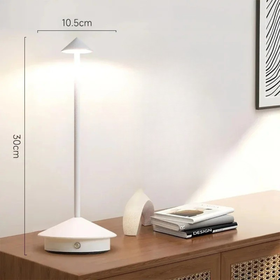 Altrix – Modern Aluminium LED Rechargeable Table Lamp