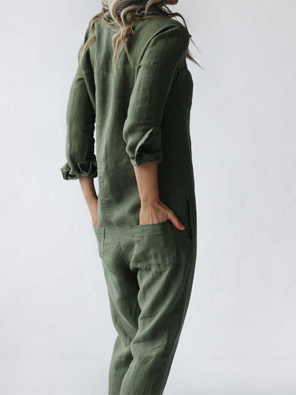 Eladia - Long Sleeve Jumpsuit