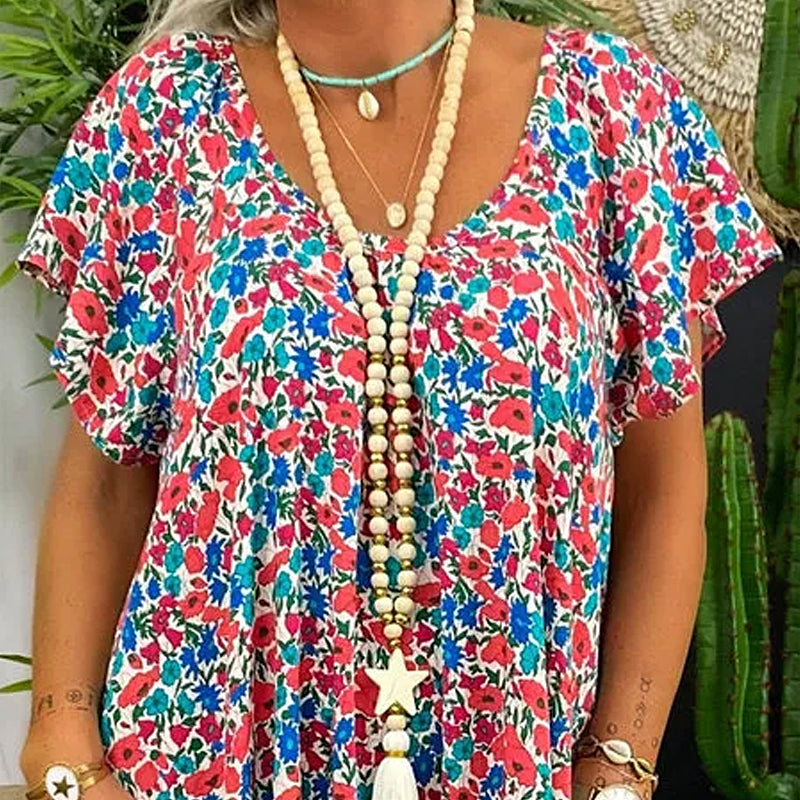 Alma - bohemian maxi jurk