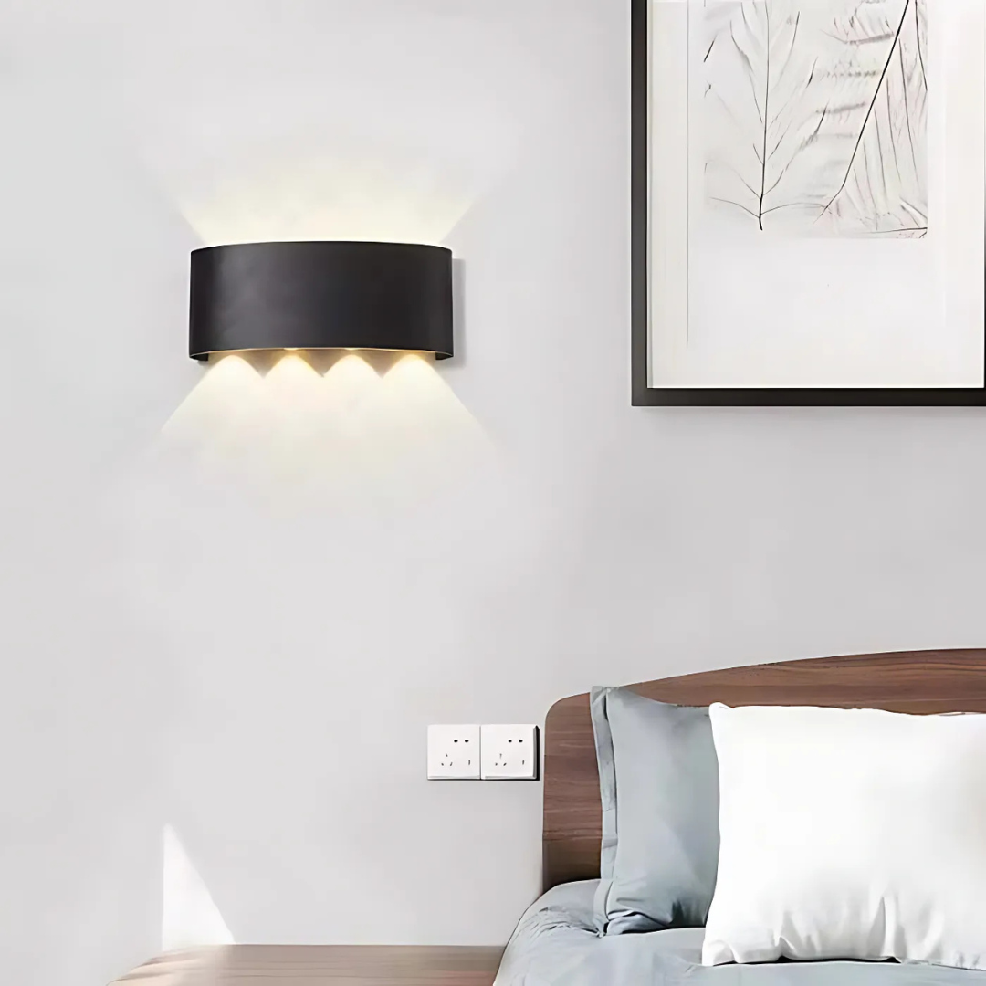 Rivik - Indoor Outdoor LED Wall Light IP54 Warm White