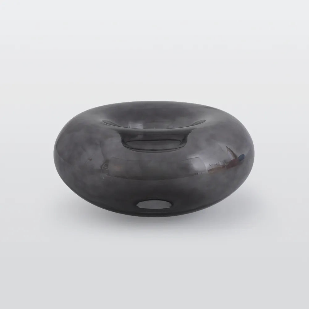Cedora - Amber Glass Globe Ceiling Light