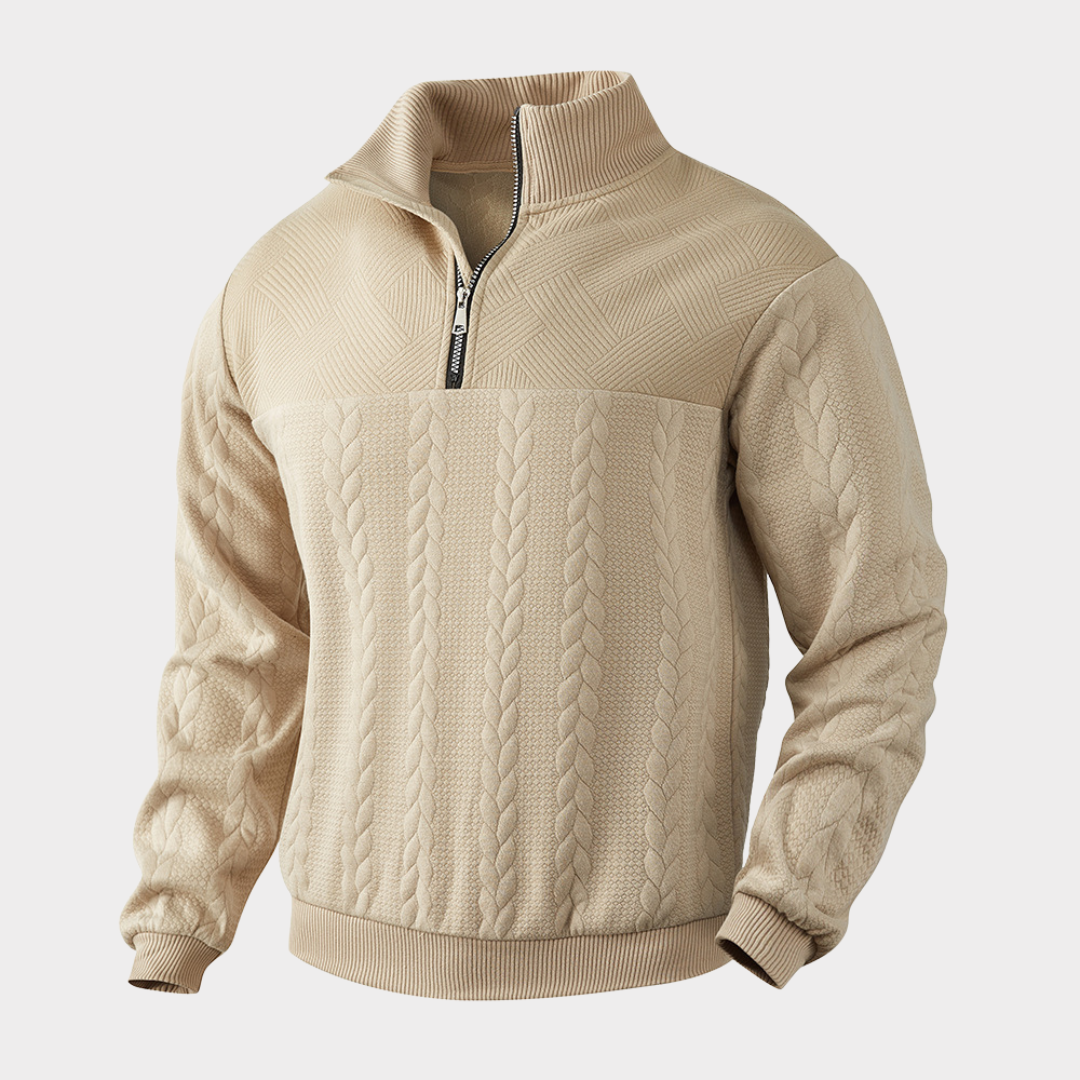 Sebastian™ - Premium Quarter Zip Trui