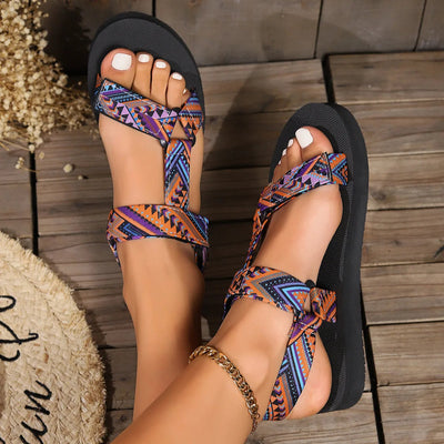 JESSICA | Women's sandals with strap pattern