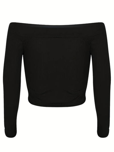 Lotte | Off-the-shoulder long-sleeved top