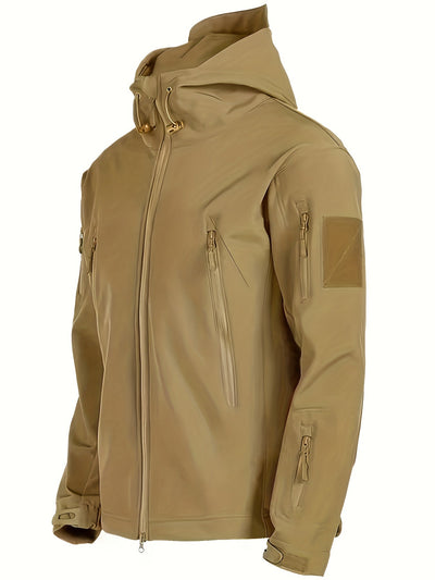 Jasper | Shark skin softshell suit with hooded jacket and pants