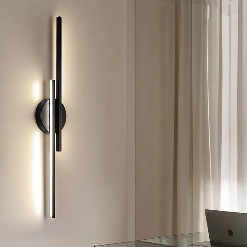 Vellano – Modern LED Wall Light Twin Linear Design