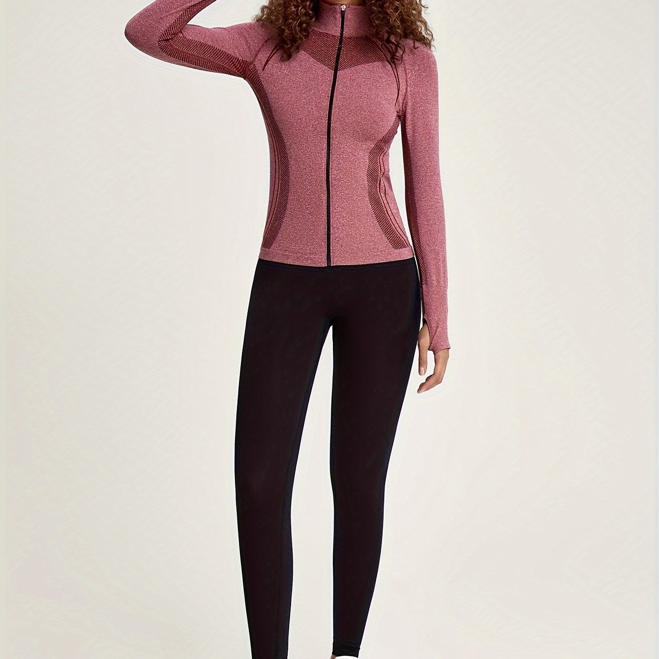 Sophie | Dames sportjack met lange mouw en streepdecoratie