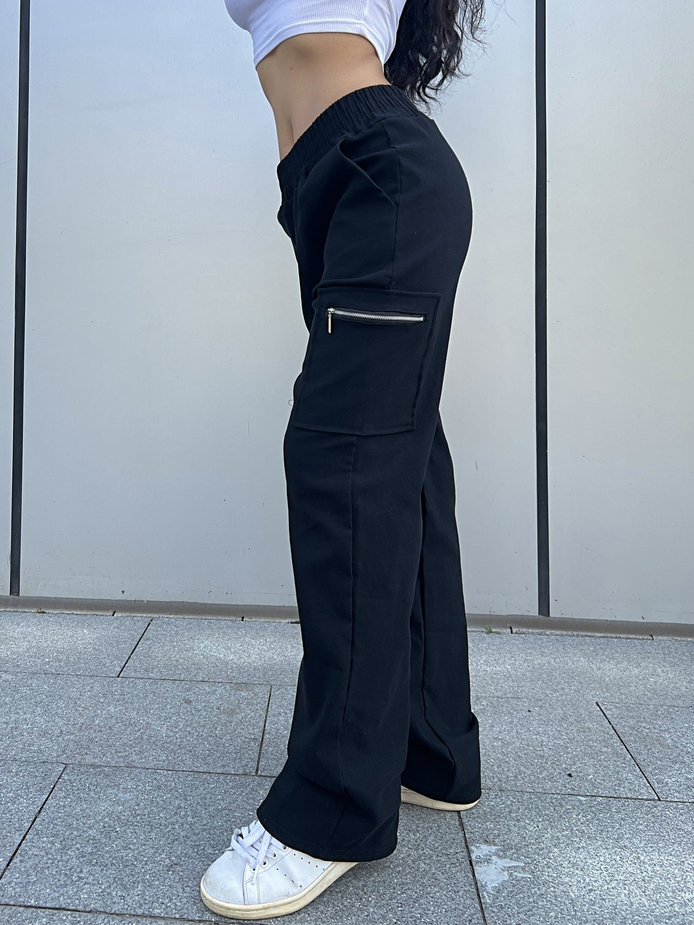 Noa | Rechte cargo broek